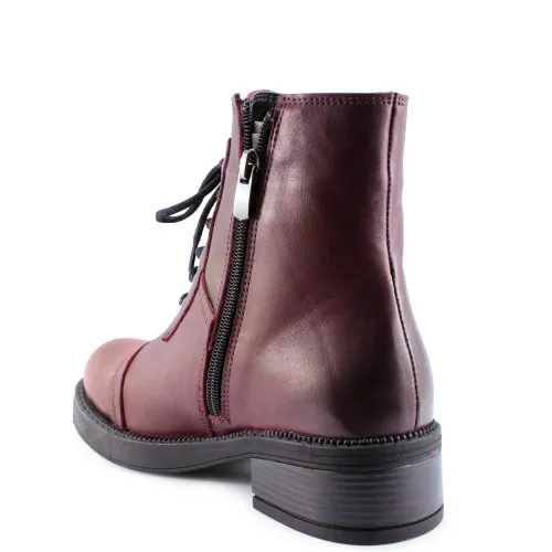 Ботинки-зима Dakkem Бордовый, 34, 35 фото каталог