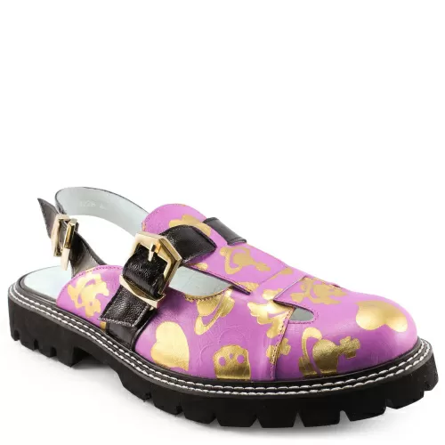 Босоножки LAURA POTTI Фиолетовый, 42, 43, 44 фото каталог