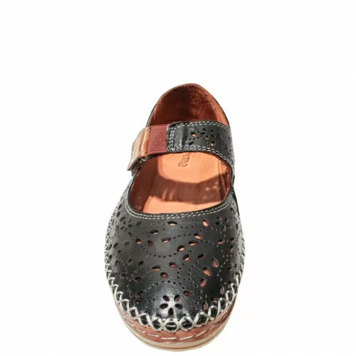 Туфли-лето SIZAAMPERO Черный, 34, 35 фото каталог