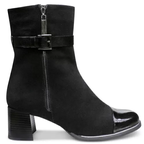 Ботильоны LAURA POTTI Черный, 41, 42, 43, 44 фото каталог