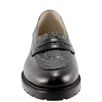 Туфли  Сатег Черный, Пудра розовый, 42, 43, 44, 33, 34, 35 фото каталог Туфли  Сатег Черный, Пудра розовый, 42, 43, 44, 33, 34, 35 фото каталог