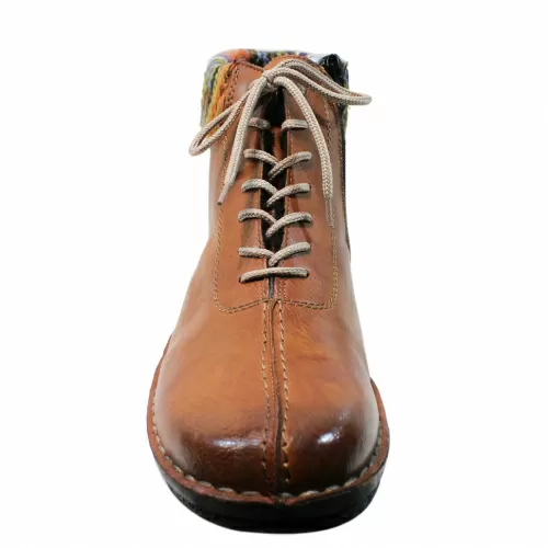 Ботильоны -зима RIEKER Коричневый, 41, 42 фото каталог