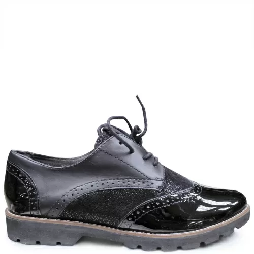 Туфли JANA Черный, 42, 43, 44, 45 фото каталог