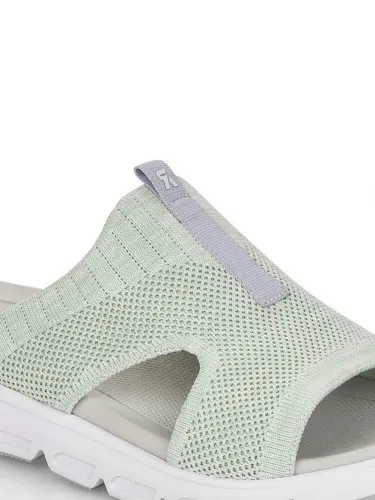 Сабо RIEKER Зеленый, 42, 43 фото каталог