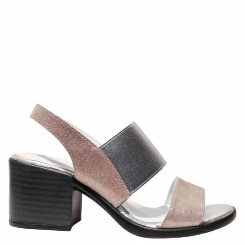 Босоножки SIZAAMPERO Серебряный, 34, 35 фото каталог