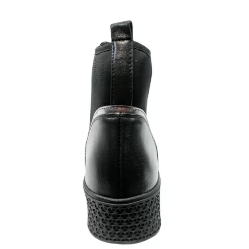 Ботильоны SIZAAMPERO Черный, 33, 34, 35 фото каталог