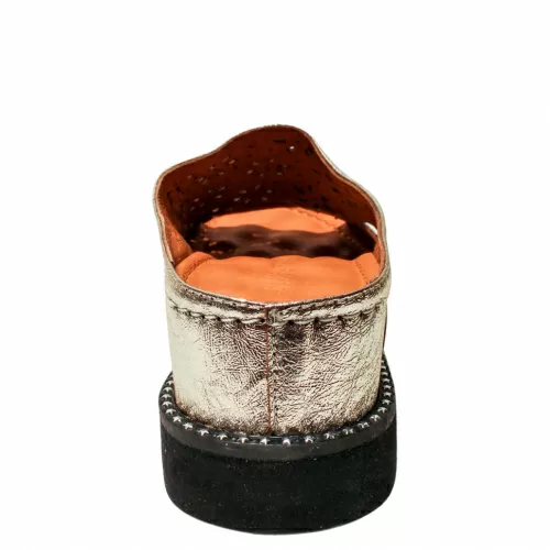 Сабо SIZAAMPERO Золотой, 34, 35 фото каталог