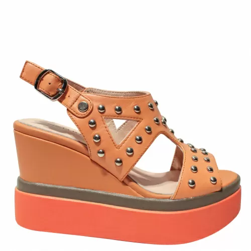 Босоножки SIZAAMPERO Оранжевый, 33, 34, 35 фото каталог
