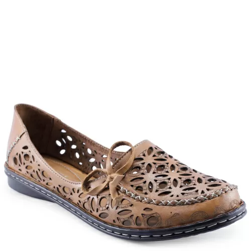 Балетки DAKKEM Коричневый, 42 фото каталог