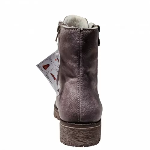 Ботильоны -зима RIEKER Серый, 42, 43 фото каталог