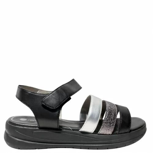 Босоножки  REMONTE DORNDORF Черный, 41, 42, 43, 44, 45 фото каталог