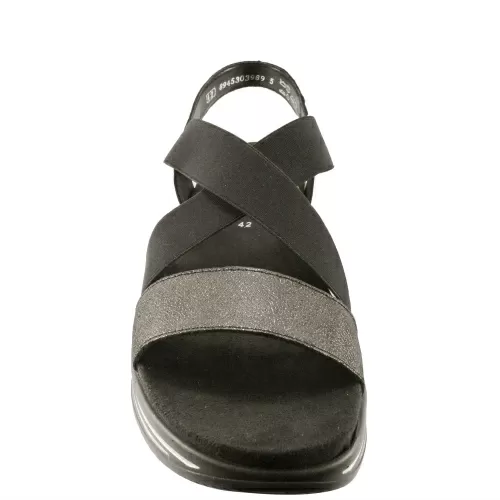 Босоножки  REMONTE DORNDORF Черный, 42, 43, 44, 45 фото каталог