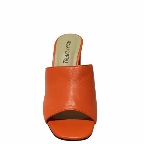 Сабо SIZAAMPERO Оранжевый, 33, 34, 35 фото каталог