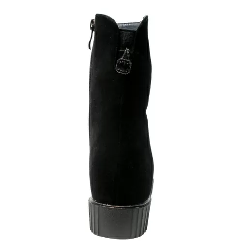 Ботильоны-зима SIZAAMPERO Черный, 35, 34, 33 фото каталог