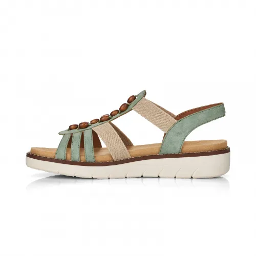 Босоножки  REMONTE DORNDORF Зеленый, 42, 43, 44, 45 фото каталог
