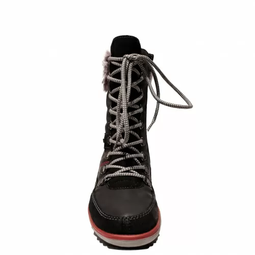 Ботильоны-зима RIEKER Черный, 33, 34, 35 фото каталог