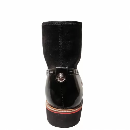 Ботильоны LAURA POTTI Черный, 41, 42, 43, 44 фото каталог