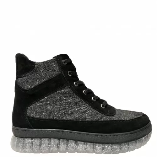 Ботильоны SIZAAMPERO Черный, 42 фото каталог