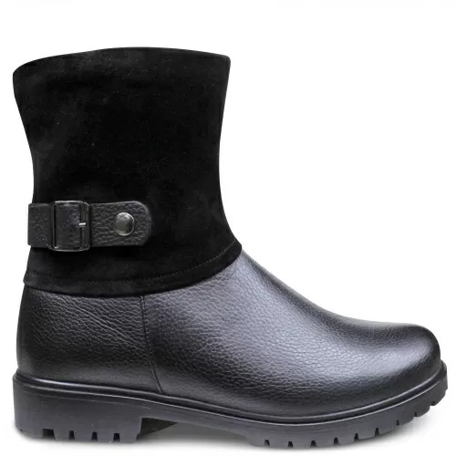 Ботильоны -зима LAURA POTTI Черный, 41, 42, 43, 44 фото каталог