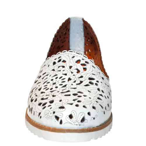 Балетки-лето ZIZI  Белый, 38, 36, 37, 39, 40 фото каталог