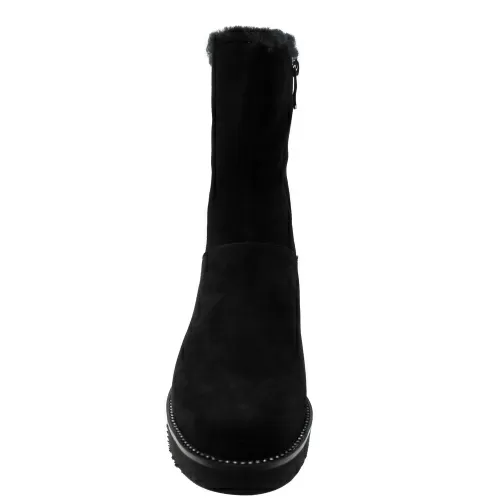 Ботильоны-зима SIZAAMPERO Черный, 35, 34, 33 фото каталог