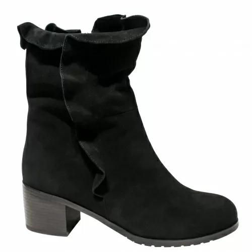 Ботильоны-зима SIZAAMPERO Черный, 42, 43, 34 фото каталог