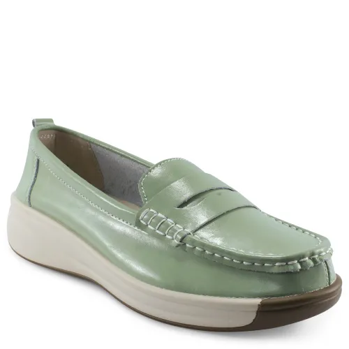 Мокасины KUMFO Зеленый, 41, 42, 43 фото каталог