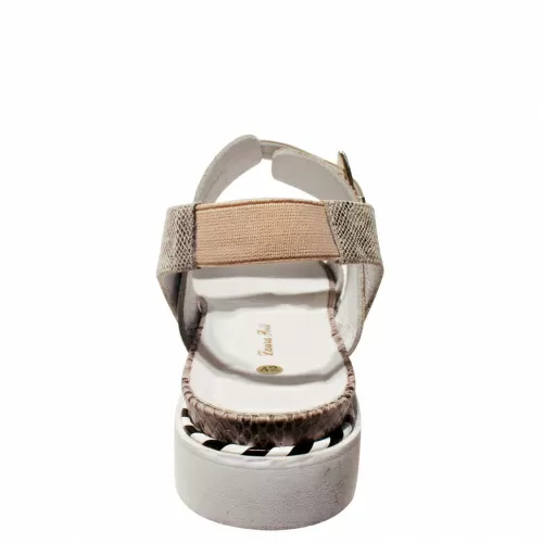 Босоножки LAURA POTTI Серебряный, 42, 43 фото каталог