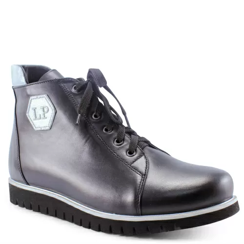 Ботильоны LAURA POTTI Черный, 42, 43 фото каталог