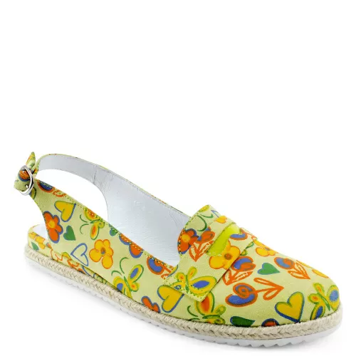 Босоножки LAURA POTTI Желтый, 42, 43, 44 фото каталог