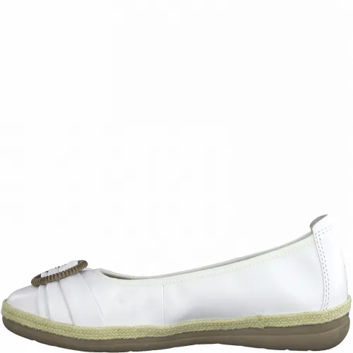 Балетки JANA Белый, 42, 43, 44, 45 фото каталог