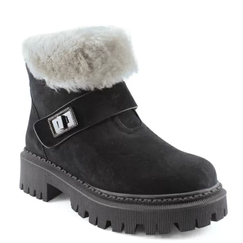 Ботинки-зима PAVI Черный, 34, 35, 36 фото каталог