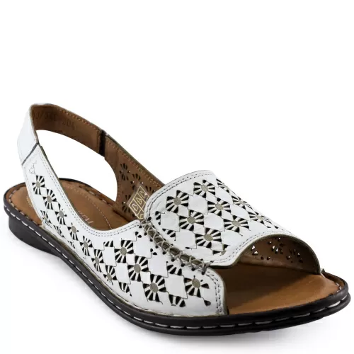 Босоножки Dakkem Белый, 42 фото каталог