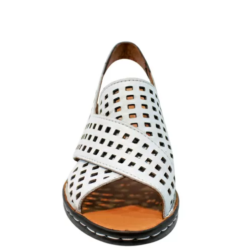 Босоножки SIZAAMPERO Белый, 33, 34, 35 фото каталог