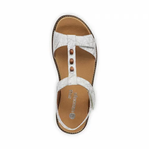 Босоножки  REMONTE DORNDORF Белый, 42, 43, 44, 45 фото каталог