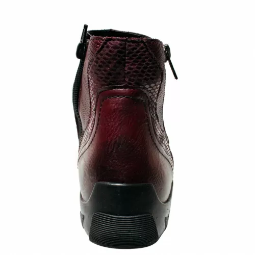 Ботинки  REMONTE DORNDORF Бордовый, 45, 44, 43, 42 фото каталог