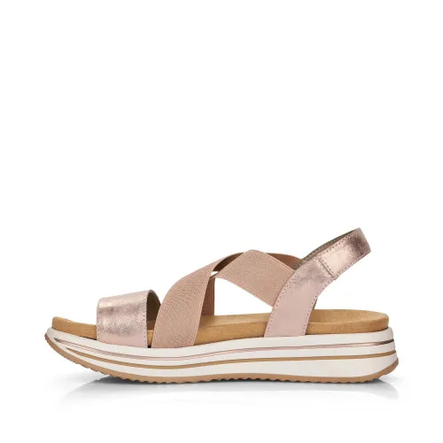 Босоножки  REMONTE  Розовый, 42, 43, 44, 45 фото каталог