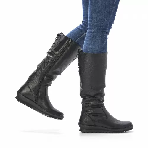 Сапоги-зима ( REMONTE DORNDORF) Черный, 42, 43, 44, 45 фото каталог