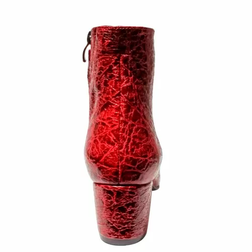 Ботильоны LAURA POTTI Красный, 44, 43, 42, 41 фото каталог