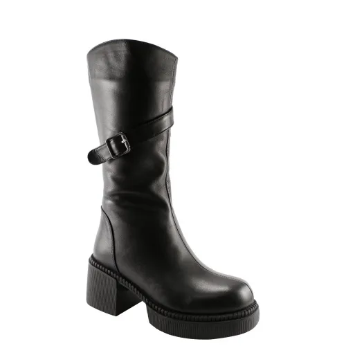 Сапоги-зима G.U.E.R.O Черный, 34, 35 фото каталог