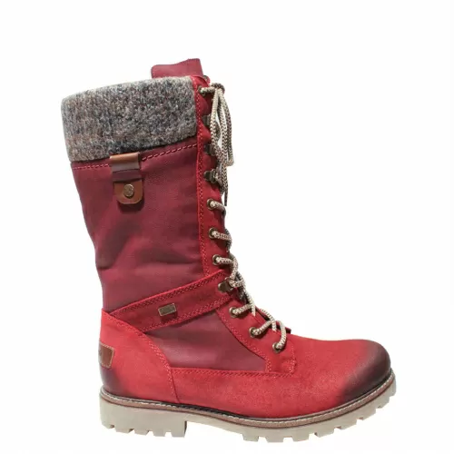 Сапоги-зима ( REMONTE DORNDORF) Бордовый, 41, 42 фото каталог