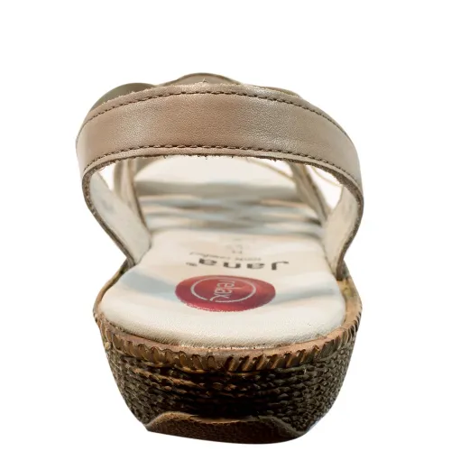 Босоножки JANA Бежевый, 42, 43, 44, 45 фото каталог