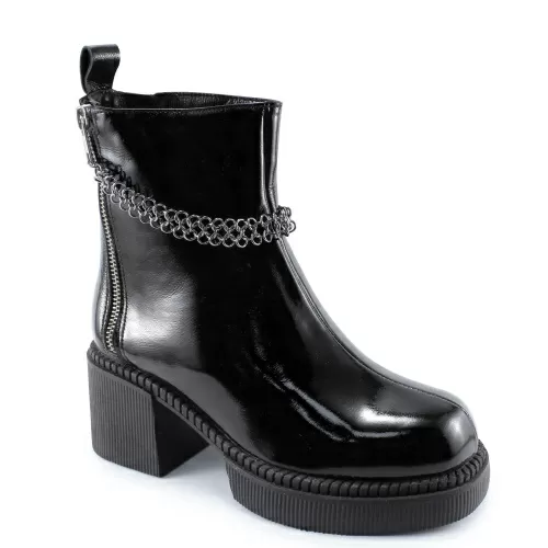 Ботинки  G.U.E.R.O Черный, 34, 35 фото каталог