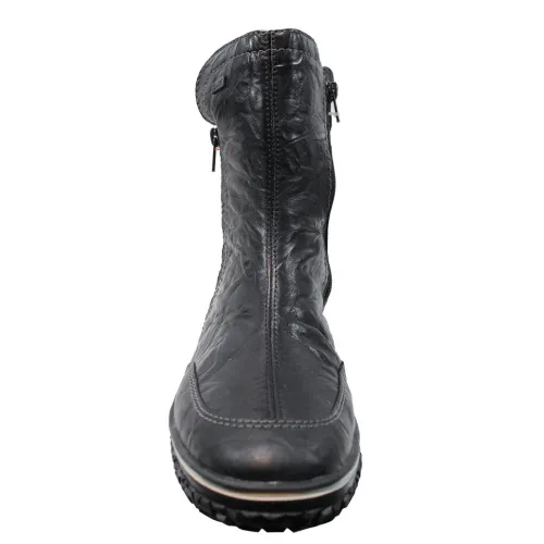 Ботильоны -зима RIEKER Черный, 41, 42 фото каталог