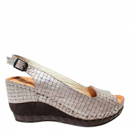 Босоножки SIZAAMPERO Серый, 34, 35 фото каталог