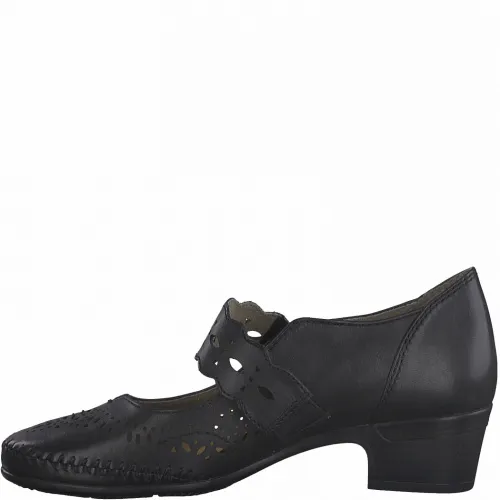 Туфли-лето JANA Черный, 42, 43, 44, 45 фото каталог