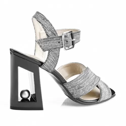 Босоножки Сатег Серебряный, 33, 34, 35 фото каталог