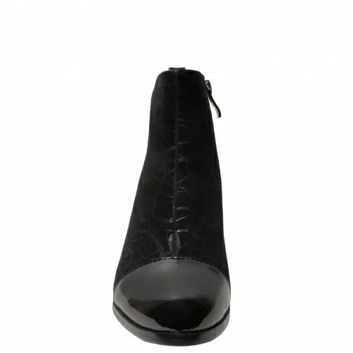 Ботильоны SIZAAMPERO Черный, 33, 34, 35 фото каталог