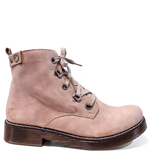 Ботильоны -зима RIEKER Розовый, 43, 42 фото каталог