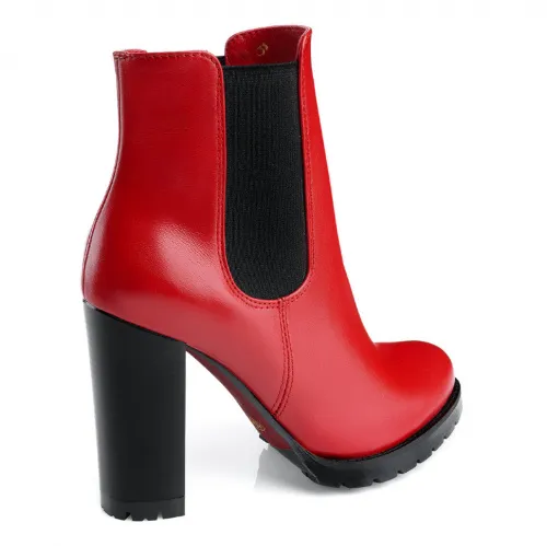 Ботинки Сатег Красный, 33, 34, 35, 36, 37, 38 фото каталог